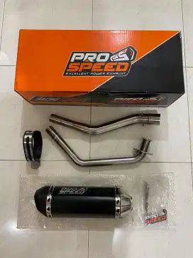 Knalpot Pro Speed Black Series Fullsystem Racing