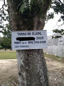 Dijual cepat tanah di harapan raya