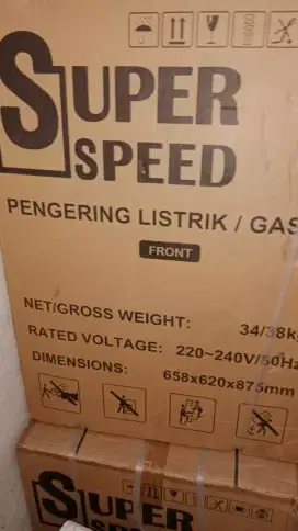 DRYER/MESIN PENGERING/MESIN PENGERING LAUNDRY KONVERSI GAS SUPER SPEED