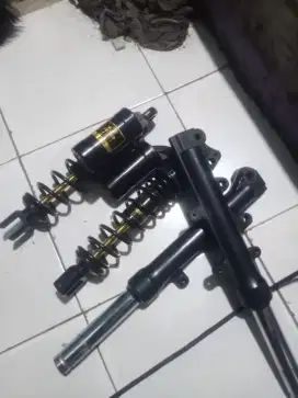 Jual shock rcb dan shock depan nmax ori