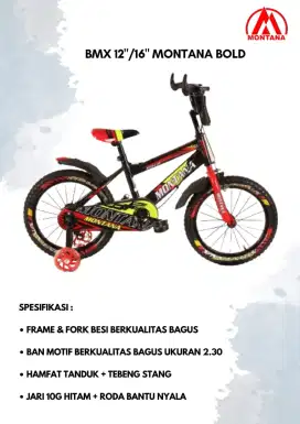 Sepeda BMX Montana Bold 16 inch