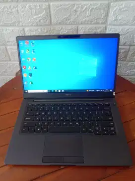 Laptop dell slim core i7 gen8 ram 16 GB SSD 256 GB second import siap