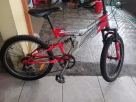 sepeda bmx  pake gigi belakang