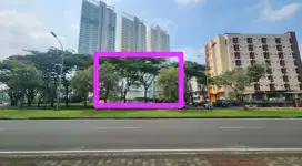 DISEWAKAN KAVLING KOMERSIAL STRATEGIS EDUTOWN BOULEVARD BSD 1160 M2