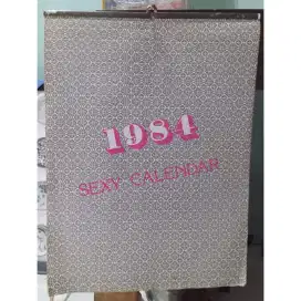 Sexy Calendar Lawas Tahun 1984