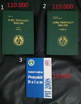 Ilmu Penyakit Dalam 1 & 2 Naskah Lengkap Penyakit Dalam