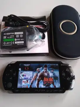 PSP FAT SONY Memory games 16gb Fullgame Plus Cassan Dpat Dompetnya