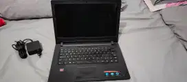 Laptop lenovo ideapad 110 jual minus apa adanya