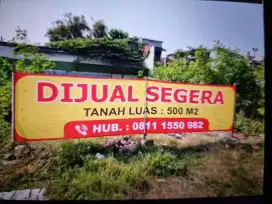 Tanah kosong siap di bangun