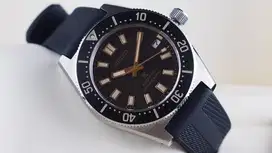 Seiko Prospex Diver Men Automatic Black Dial Steel Rubber