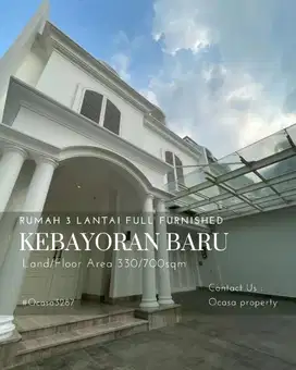 Rumah Mewah Dijual di Tirtayasa Kebayoran Baru Jakarta Selatan