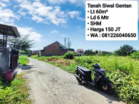 Jual Tanah Siap Bangun Area Gentan, Dekat Laweyan, Purwosari