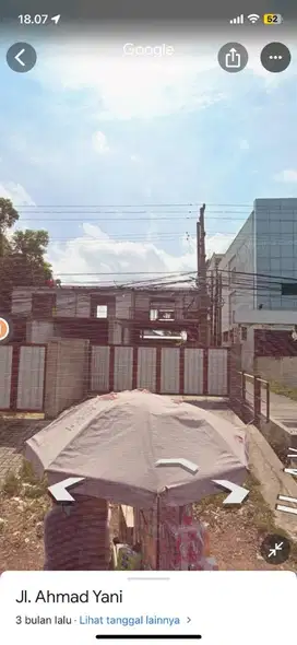 dijual tanah jalan Ayani