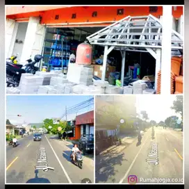 ruko usaha pinggir jln raya jogja wonosari Km 12