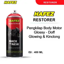 Hafez Restorer Pengkilap dan Penghitam Body Motor