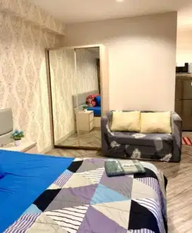 Sewa apartemen Green Pramuka Jakarta Pusat Harian Termurah