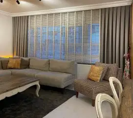 Jual gordyn gorden tirai vertikal roll blind jasa wallpaper dinding vi