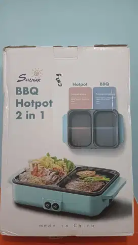 BBQ Hotpot 2 in 1 electric