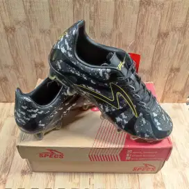 Sepatu Bola Original Specs Barricada Ultima Black/Gold Size 41/ 26.5cm