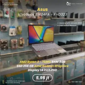 ASUS Vivobook Go 14-E1404FA | Ryzen 3 7320U 8GB 256GB