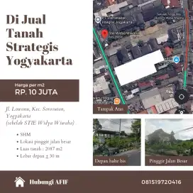 Jual Tanah Strategis Yogyakarta