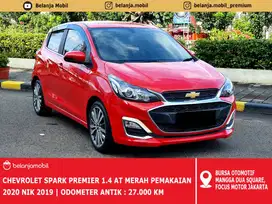 [LOW KM 27RB] Chevrolet Spark Premier 1.4 AT NIK 2019 Pemakaian 2020