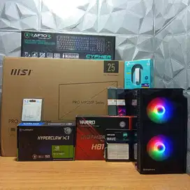 PC Desain Fullset Intel Core i7 4790 GTX750Ti Monitor 25 FHD IPS