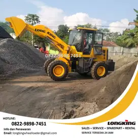 New Wheel Loader China Murah Tangguh Kapasitas 1 - 3 Kubik Ready Stock