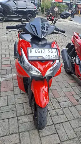 Yamaha aerox 2023 merah pajak hidup