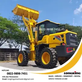 Baru Wheel Loader China Murah Tangguh Bucket 1 - 3 Kubik Ready Stock