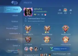 AKUN MOBILE LEGEND PRIBADI