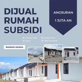 Rumah subsidi Cimanggung parakan muncang