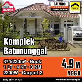 Rumah Hook Terawat Batununggal Lokasi Terbaik