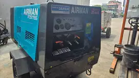 Kompresor Screw Airman Model PDS 175 cfm kapasitas 7 BAR Second 90%