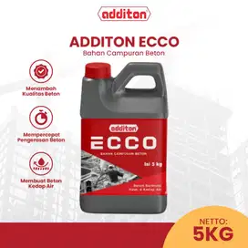 Additon Bahan Campuran Beton Semen Ecco Ukuran 5Kg