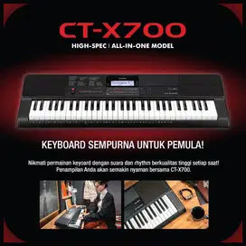 keyboard casio pemula bonus style dangdut.. CTX700