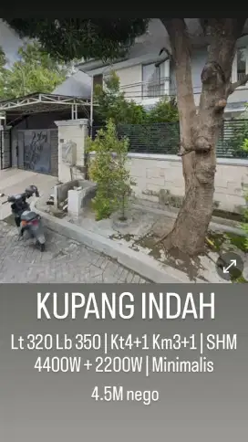 Kupang indah. Minimalis. Sby barat