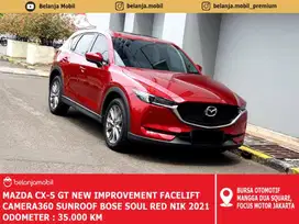 [LOW KM] Mazda CX5 CX-5 GT Facelift Merah AT 2021/2022