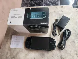 Playstation Portable PSP Slim 3000 16GB Black Fullset 05