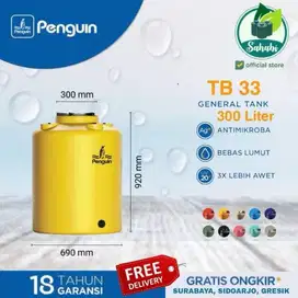 Tandon Air / Tangki Air / Penguin / Pinguin / Rotamould 300 liter