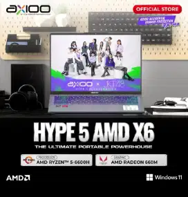 New Axioo Hype 5 AMD X6