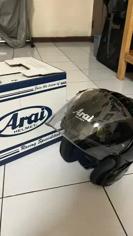 arai vz ram glass black