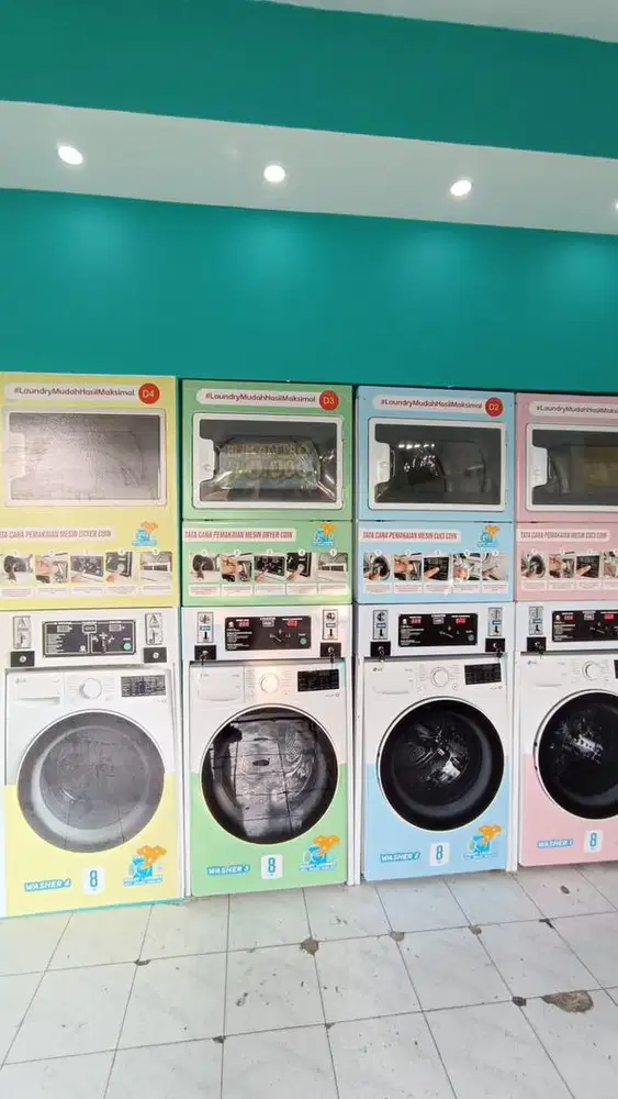 PAKET USAHA LAUNDRY KOIN DAN KILOAN