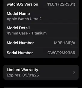 Siap pakai, Iwatch ultra seri 2 good condition 99% seperti baru