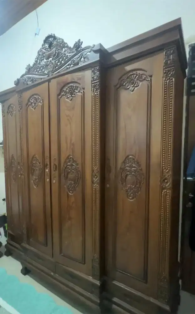 DiJUAL KAMAR SET JATI (ASLI)