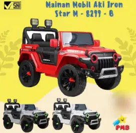 Promo Mobil Aki Jeep Iron Star sudah ban karet, bergaransi mesin 6bln