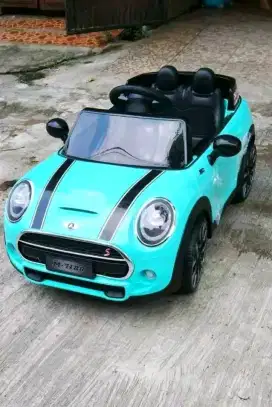 Promo Mobil Aki Mini Cooper sudah ban karet, super kinclong, Garansi