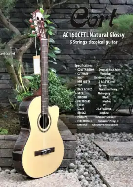 gitar akustik cort ac160cftl