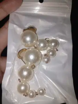 Paket anting earrings wanita women woman cantik Korea casual bling