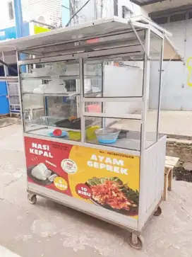 Gerobak Jualan Ayam dan lain lain